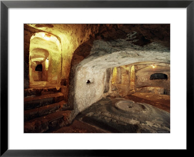 Christian Tombs, St. Pauls Catacombs, Rabat, Malta by Adam Woolfitt Pricing Limited Edition Print image
