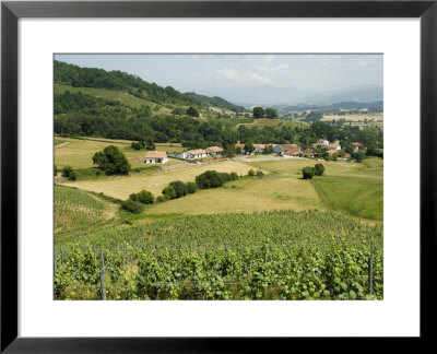 Countryside Near St. Jean Pied De Port, Basque Country, Pyrenees-Atlantiques, Aquitaine, France by R H Productions Pricing Limited Edition Print image