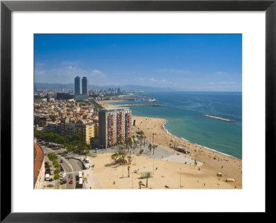 La Barceloneta, Platja De La Barceloneta, Barcelona, Spain by Alan Copson Pricing Limited Edition Print image