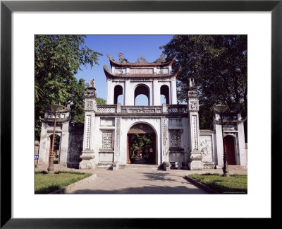 Temple Of Literature, Hanoi, Vietnam, Indochina, Southeast Asia, Asia by Gavin Hellier Pricing Limited Edition Print image