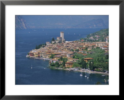 Malcesine, Lago Di Garda (Lake Garda), Veneto, Italy, Europe by Gavin Hellier Pricing Limited Edition Print image