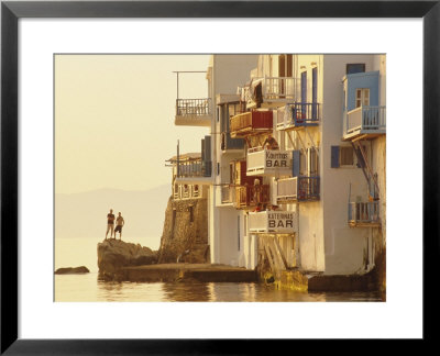 Little Venice In The Alefkandra District Of Mykonos Town, Mykonos, Cyclades Islands, Greece by Lee Frost Pricing Limited Edition Print image