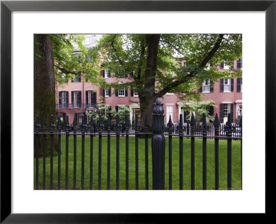 Louisburg Square, Beacon Hill, Boston, Massachusetts, Usa by Amanda Hall Pricing Limited Edition Print image
