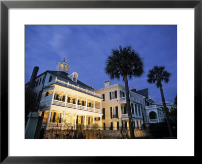 Ante Bellum Houses, Charleston, South Carolina, Usa by Walter Bibikow Pricing Limited Edition Print image
