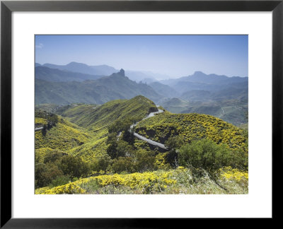 Roque Bentaiga From Cruz Tejeda, Gran Canaria, Canary Islands, Spain by Alan Copson Pricing Limited Edition Print image