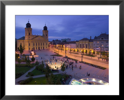 Kalvin Ter Square, Debrecen, Eastern Plain, Hungary by Walter Bibikow Pricing Limited Edition Print image