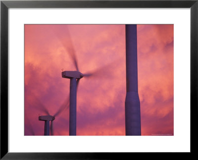 Wind Turbines At The Stateline Wind Project, Walla Walla County, Washington, Usa by Brent Bergherm Pricing Limited Edition Print image