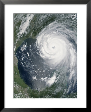 August 28, 2005, Hurricane Katrina Approaching The Gulf Coast by Stocktrek Images Pricing Limited Edition Print image