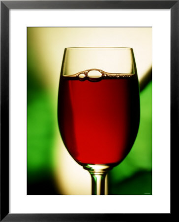 Red Wine In Glass by Vladimir Shulevsky Pricing Limited Edition Print image