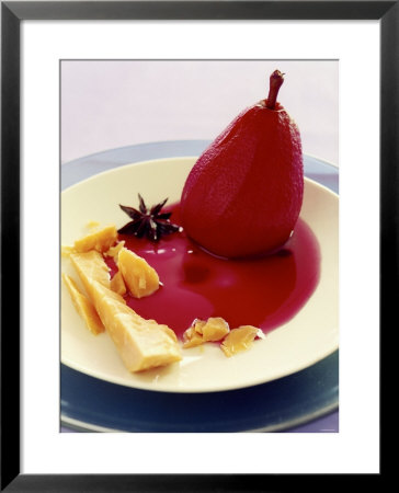 Red Wine Pear With Cheese And Star Anise by Alexander Van Berge Pricing Limited Edition Print image