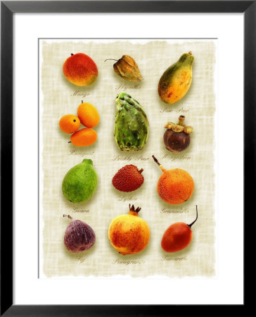 Exotic Fruit In Style Of A Painting by Peter Howard Smith Pricing Limited Edition Print image