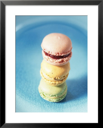 Colourful Macarons (Small French Cakes) by Isabelle Rozenbaum Pricing Limited Edition Print image