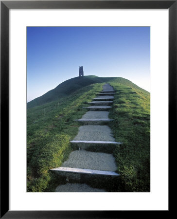 Glastonbury Tor, Somerset, England by Peter Adams Pricing Limited Edition Print image