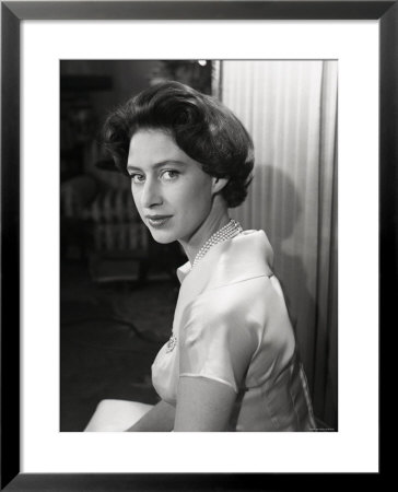 Portrait Of Princess Margaret, Countess Of Snowdon, 21 August 1930 - 9 February 2002 by Cecil Beaton Pricing Limited Edition Print image