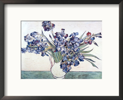 Vase Of Irises by Vincent Van Gogh Pricing Limited Edition Print image