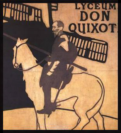 Lyceum-Don Quixote by William James Nicholson Pryde Pricing Limited Edition Print image