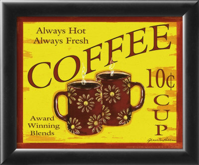 Coffee 10 Cents by Grace Pullen Pricing Limited Edition Print image
