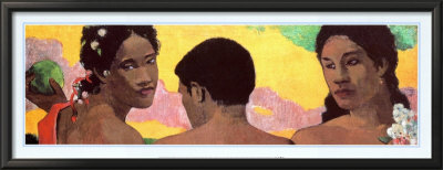 Three Tahitians by Paul Gauguin Pricing Limited Edition Print image