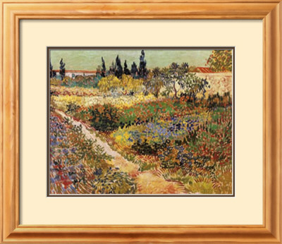 Flower Garden by Vincent Van Gogh Pricing Limited Edition Print image