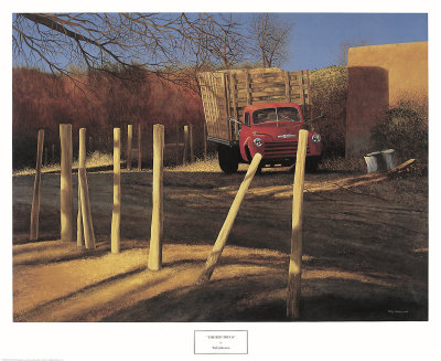 Red Truck by J. S. Johnston Pricing Limited Edition Print image
