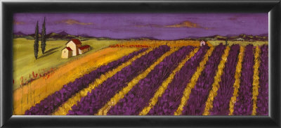 Rows Of Lavender by Jennifer Hammond Pricing Limited Edition Print image