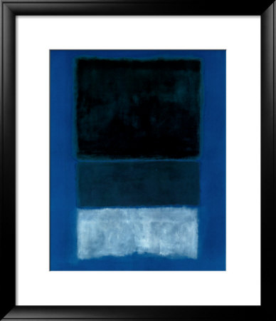 No. 14, 1957 (White And Greens In Blue) by Mark Rothko Pricing Limited Edition Print image