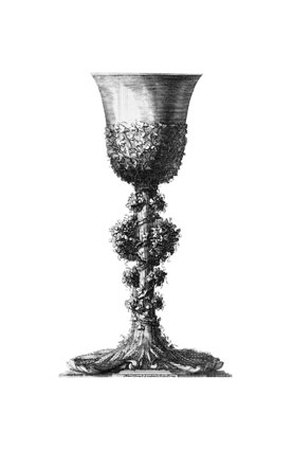 Black And White Goblet Ii by Giovanni Giardini Pricing Limited Edition Print image
