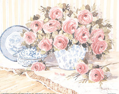 Roses And Bowl by Ruddeforth Pricing Limited Edition Print image