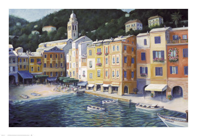 Portofino Morning by Jim Monahan Pricing Limited Edition Print image