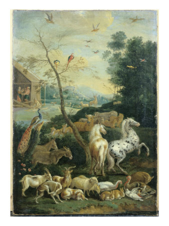 Animals Assembling Before The Flood by Lambert De Hondt Pricing Limited Edition Print image
