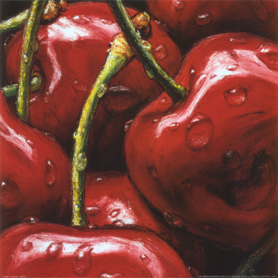 Cherries by Alma'ch Pricing Limited Edition Print image