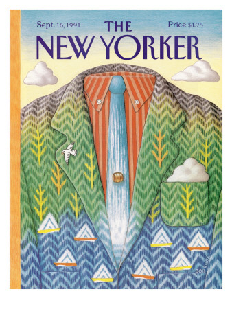 The New Yorker Cover - September 16, 1991 by Bob Knox Pricing Limited Edition Print image