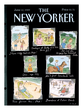 The New Yorker Cover - June 12, 1989 by Roz Chast Pricing Limited Edition Print image