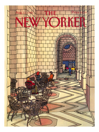 The New Yorker Cover - August 12, 1985 by Roxie Munro Pricing Limited Edition Print image