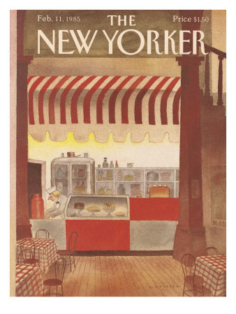 The New Yorker Cover - February 11, 1985 by Abel Quezada Pricing Limited Edition Print image