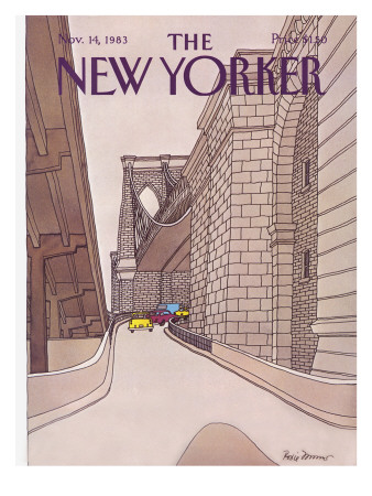 The New Yorker Cover - November 14, 1983 by Roxie Munro Pricing Limited Edition Print image