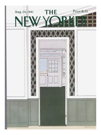 The New Yorker Cover - August 24, 1981 by Gretchen Dow Simpson Pricing Limited Edition Print image