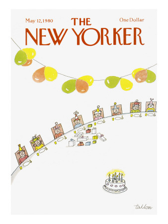 The New Yorker Cover - May 12, 1980 by Robert Tallon Pricing Limited Edition Print image
