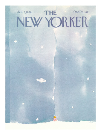 The New Yorker Cover - January 2, 1978 by R.O. Blechman Pricing Limited Edition Print image