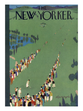 The New Yorker Cover - September 5, 1936 by Adolph K. Kronengold Pricing Limited Edition Print image