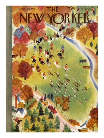 The New Yorker Cover - October 22, 1938 by Roger Duvoisin Pricing Limited Edition Print image