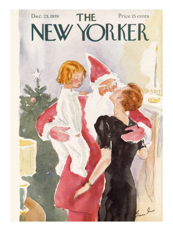 The New Yorker Cover - December 23, 1939 by Perry Barlow Pricing Limited Edition Print image
