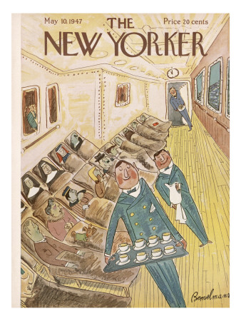 The New Yorker Cover - May 10, 1947 by Ludwig Bemelmans Pricing Limited Edition Print image