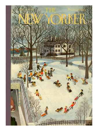The New Yorker Cover - January 31, 1948 by Charles E. Martin Pricing Limited Edition Print image