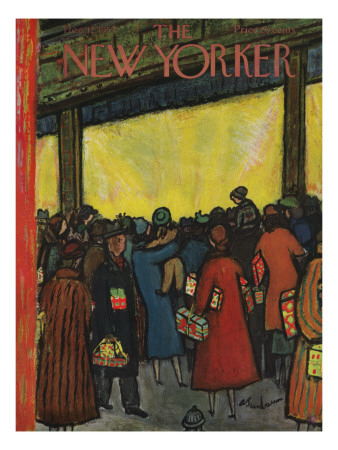 The New Yorker Cover - December 12, 1953 by Abe Birnbaum Pricing Limited Edition Print image