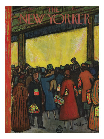 The New Yorker Cover - December 12, 1953 by Abe Birnbaum Pricing Limited Edition Print image
