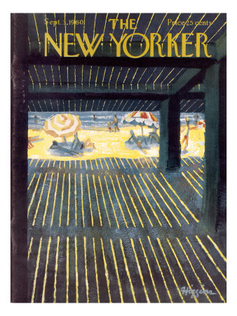 The New Yorker Cover - September 3, 1960 by Donald Higgins Pricing Limited Edition Print image