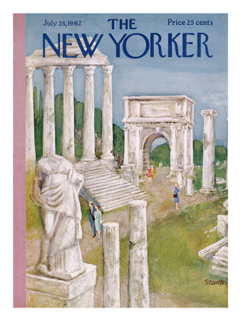 The New Yorker Cover - July 28, 1962 by Beatrice Szanton Pricing Limited Edition Print image
