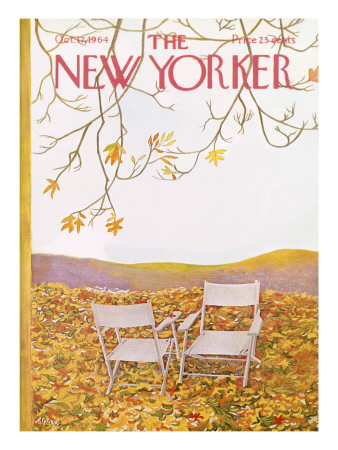 The New Yorker Cover - October 17, 1964 by Ilonka Karasz Pricing Limited Edition Print image