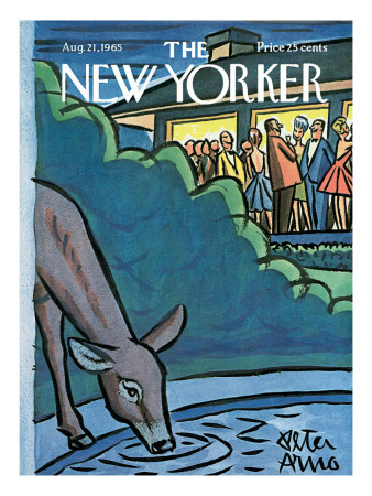 The New Yorker Cover - August 21, 1965 by Peter Arno Pricing Limited Edition Print image